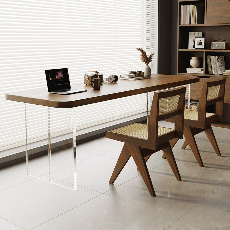 Bedroom Furniture - Scrivania Nordica in Acrilico e Legno