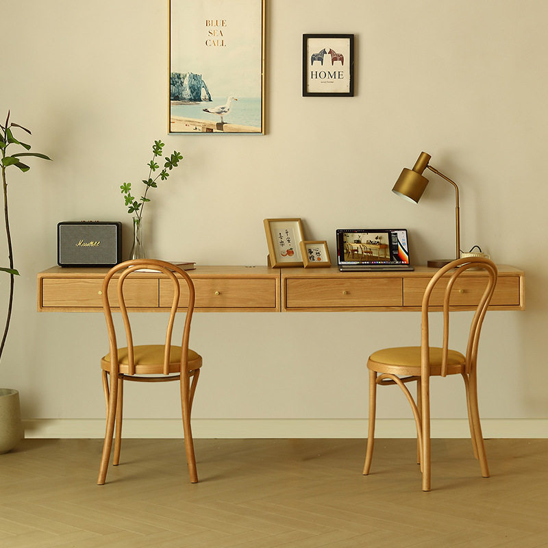 Bedroom Furniture - Scrivania Flottante di Design Nordico in