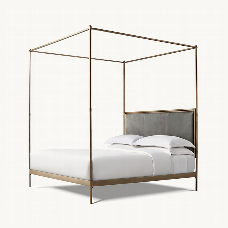xx-Struttura Letto Matrimonial - Canopy Bed Frame Metal Queen recensione e prezzo