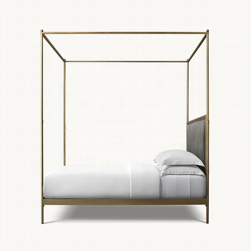 xx-Struttura Letto Matrimonial - Canopy Bed Frame Metal Queen recensione e prezzo