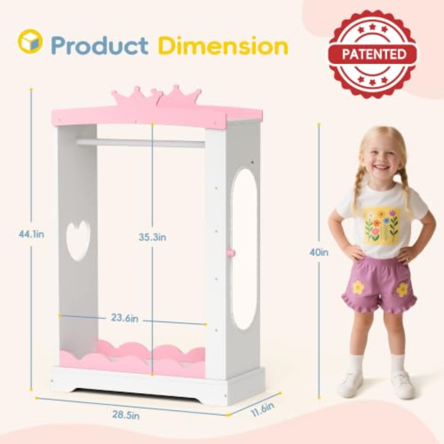Armadio Giocattolo con Specchi - Full Length Mirror Jewelry Armoire recensione e prezzo