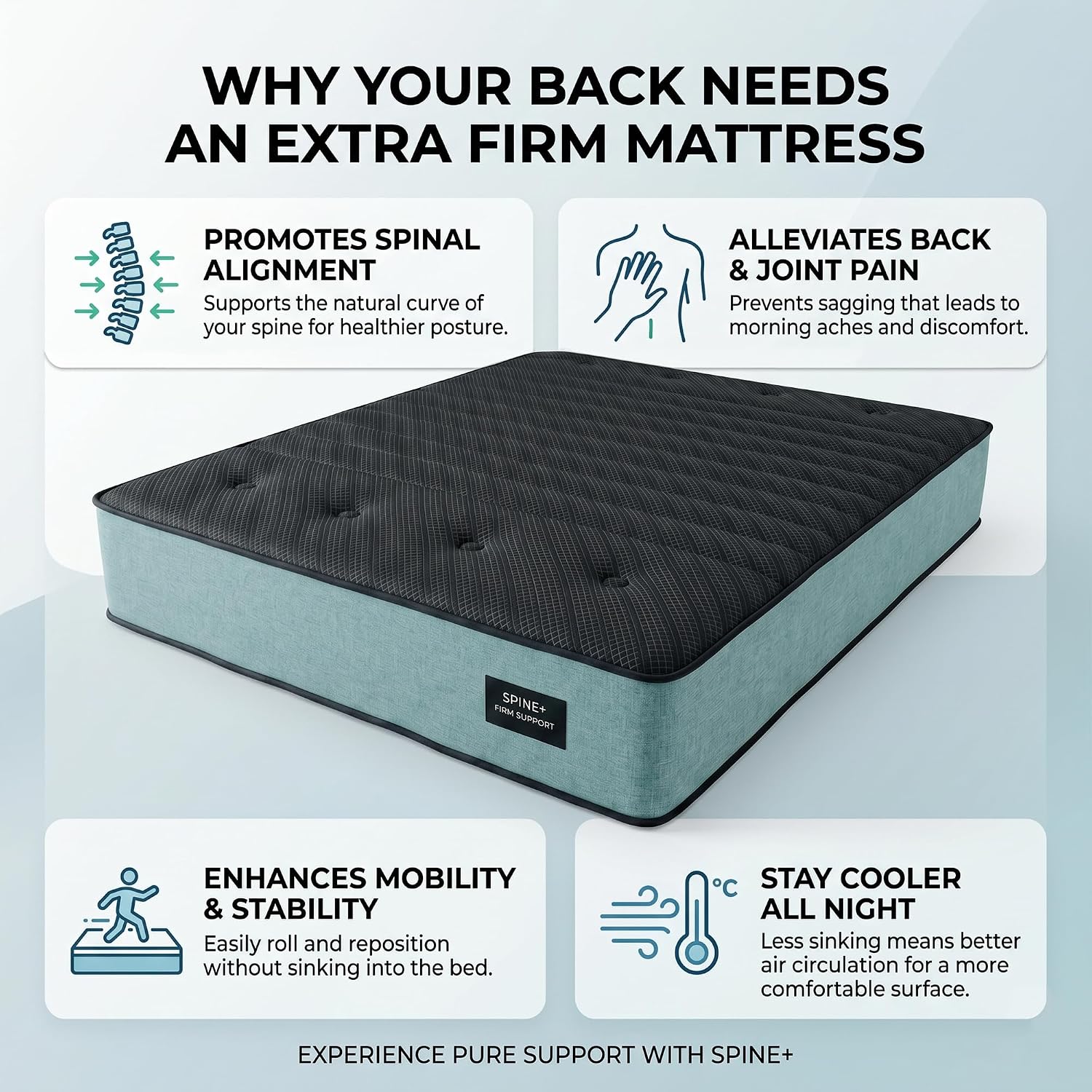 Materasso Queen Extra Rigido d - Memory Foam Mattress In A Box Queen recensione e prezzo
