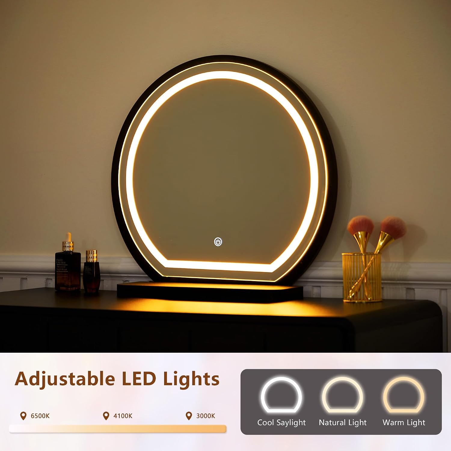 Toeletta con Specchio e Luci,  - Dressing Table Vanity With Lighted Mirror recensione e prezzo