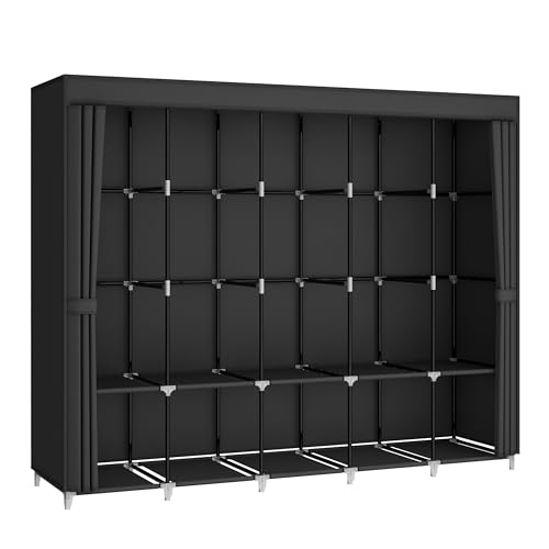 Armadio Portatile di Grande Ca - Wardrobe Closet Portable Fabric Cover recensione e prezzo