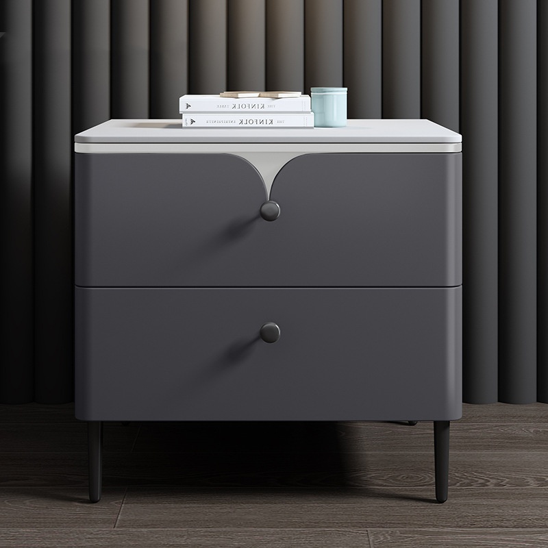 Comodino Moderno in Legno Mass - Solid Wood Nightstand 2 Drawers recensione e prezzo